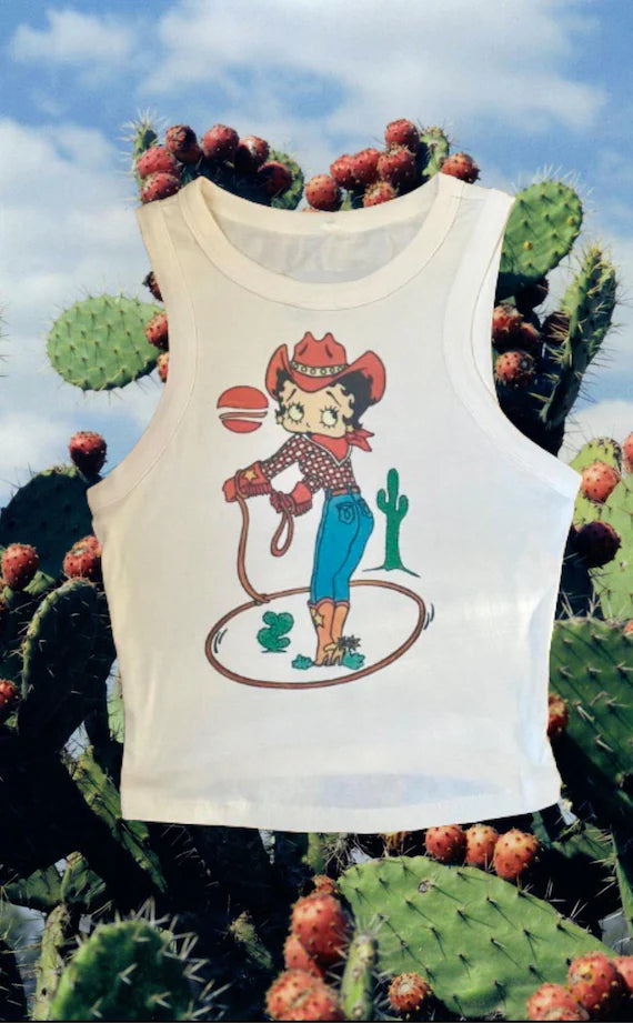 Cowgirl Betty Crop tank